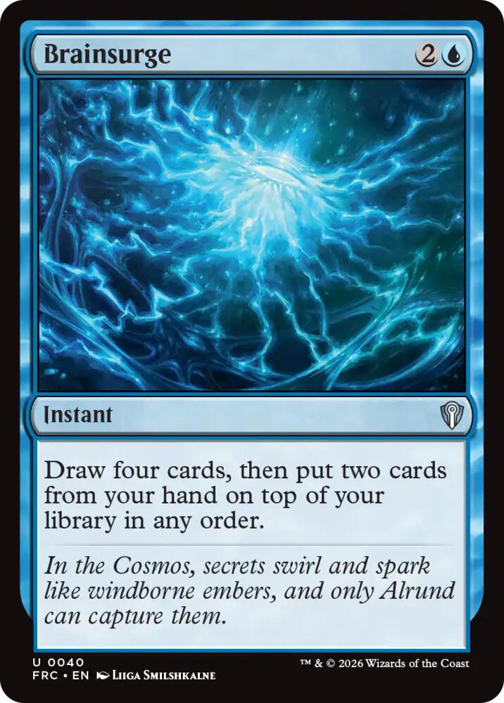 Brainsurge (40) [Commander: Reality Fracture]