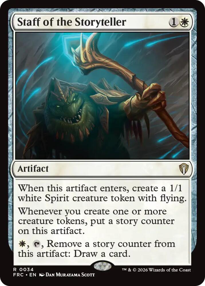 Staff of the Storyteller (34) [Commander: Reality Fracture]