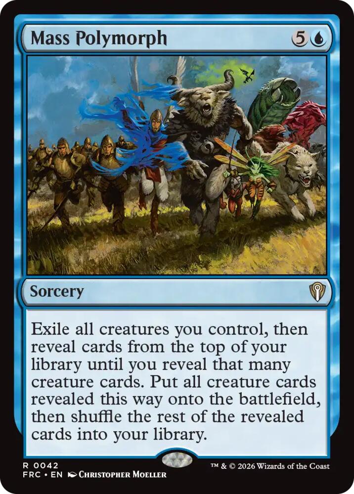 Mass Polymorph (42) [Commander: Reality Fracture]