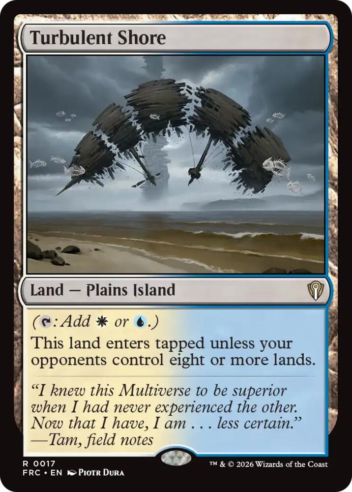 Turbulent Shore (17) [Commander: Reality Fracture]