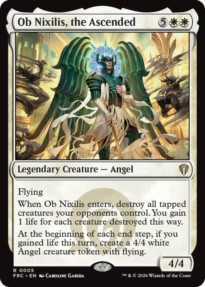 Ob Nixilis, the Ascended (5) [Commander: Reality Fracture]