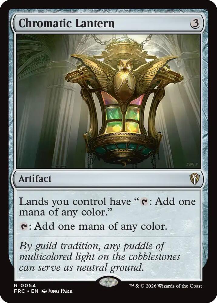 Chromatic Lantern (54) [Commander: Reality Fracture]