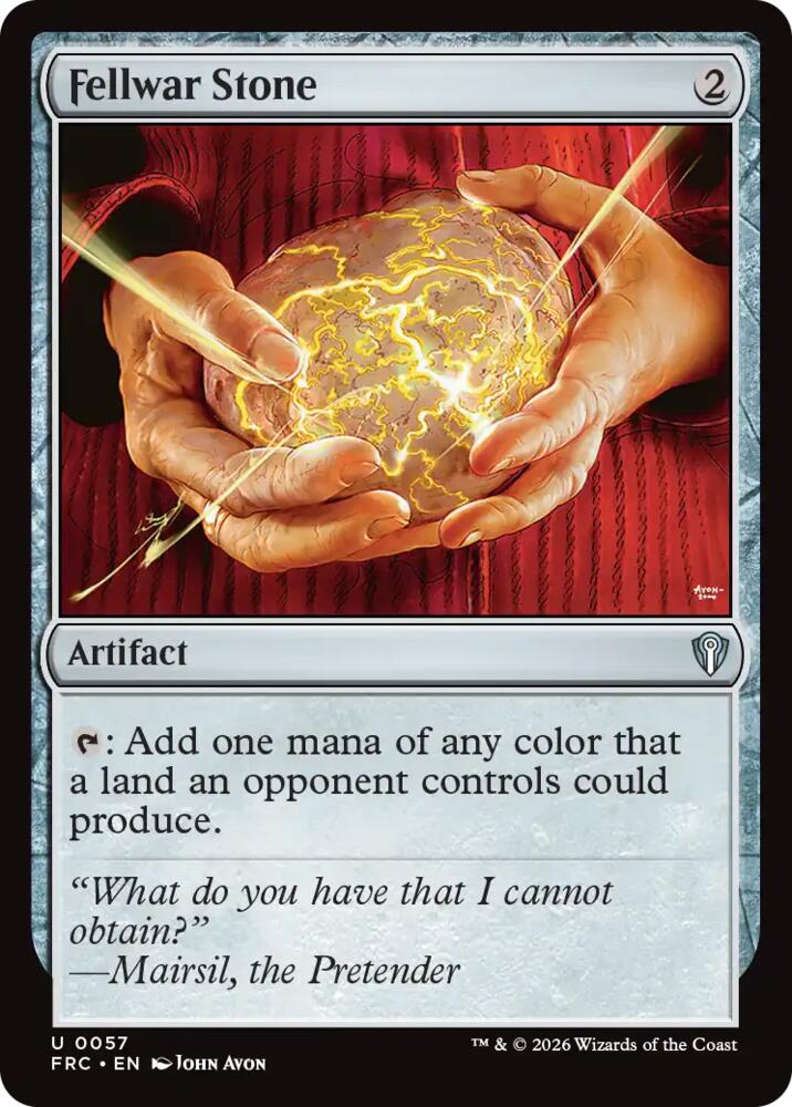 Fellwar Stone (57) [Commander: Reality Fracture]