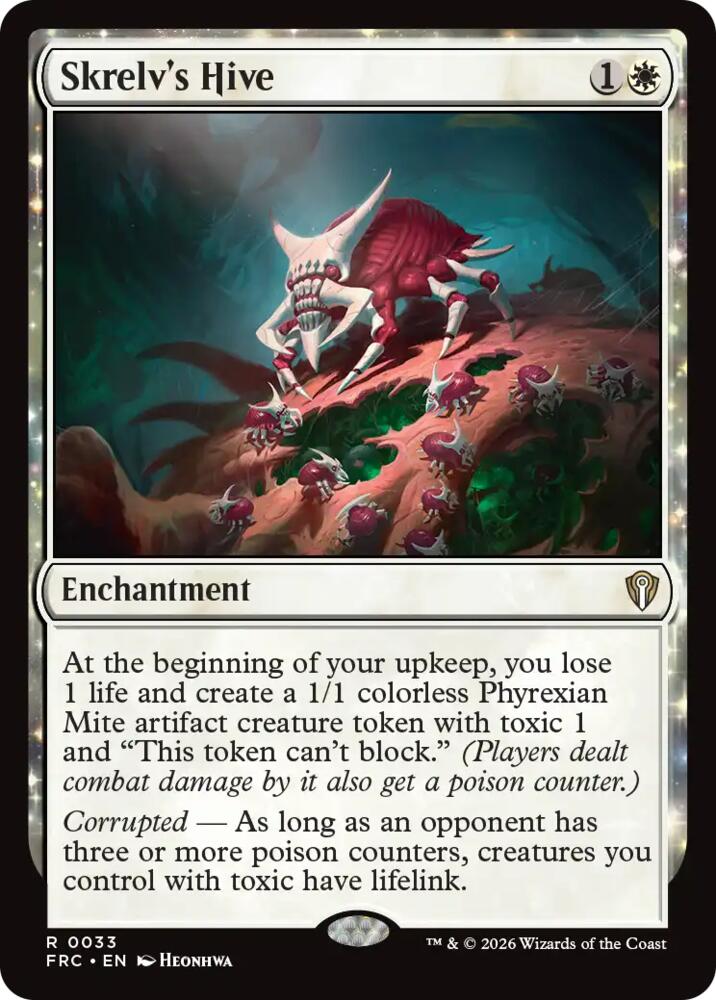Skrelv's Hive (33) [Commander: Reality Fracture]
