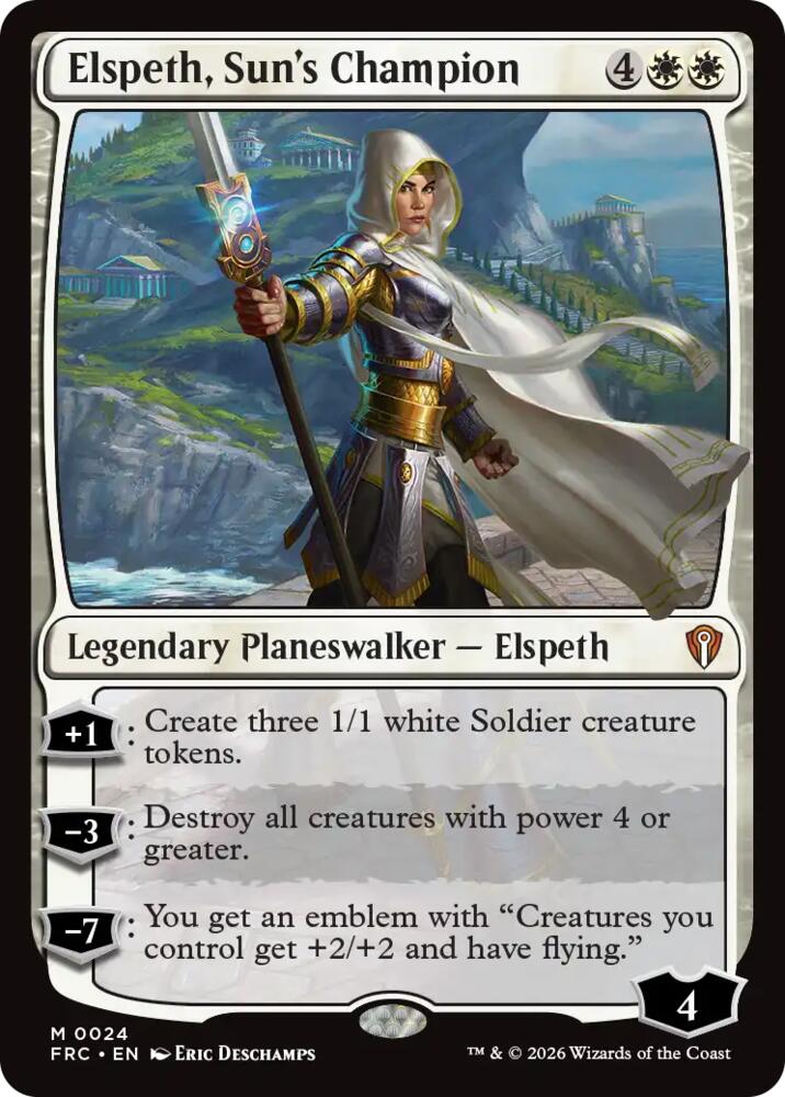 Elspeth, Sun's Champion (24) [Commander: Reality Fracture]