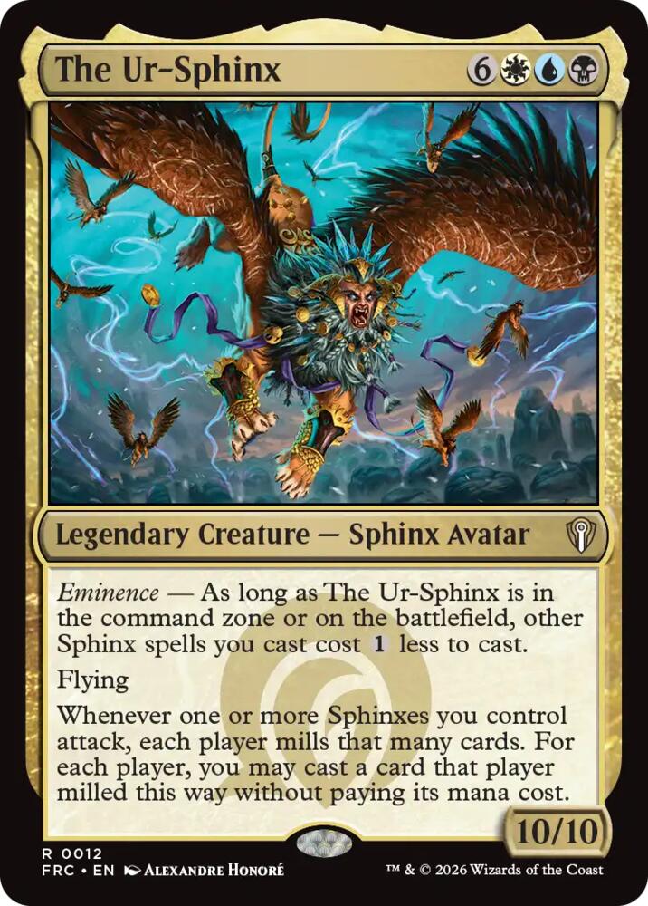 The Ur-Sphinx (12) [Commander: Reality Fracture]