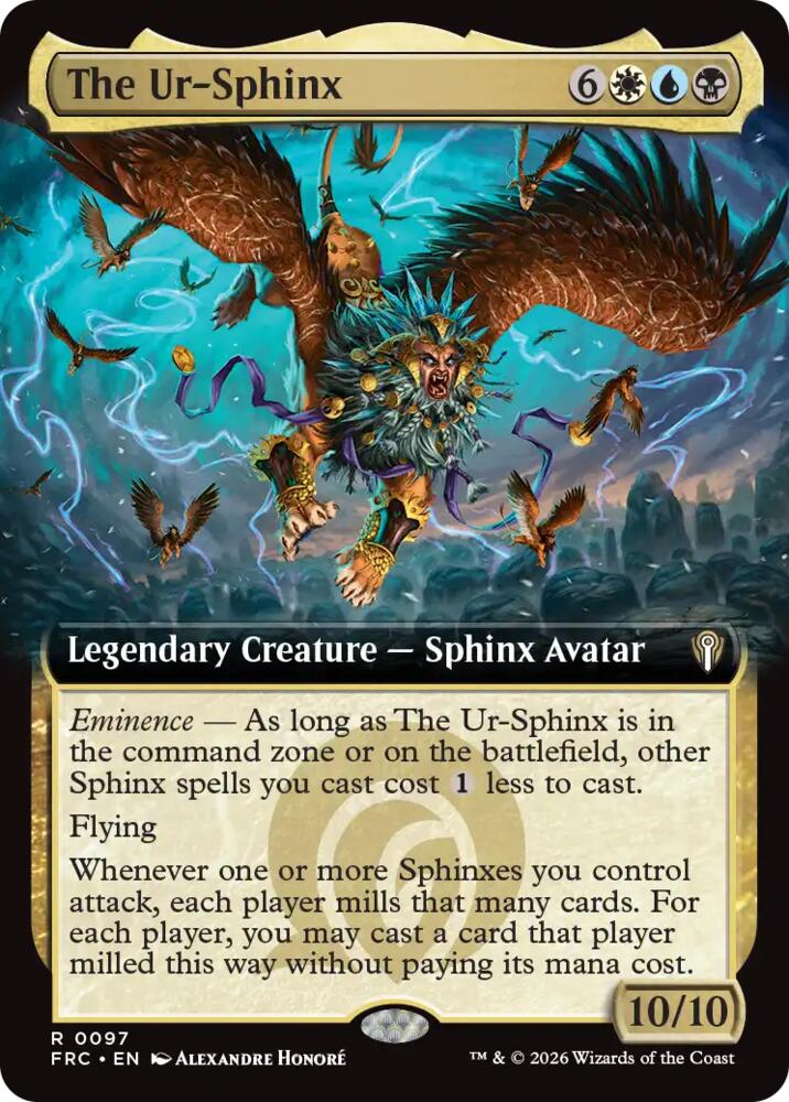 The Ur-Sphinx (Extended Art) (97) [Commander: Reality Fracture]
