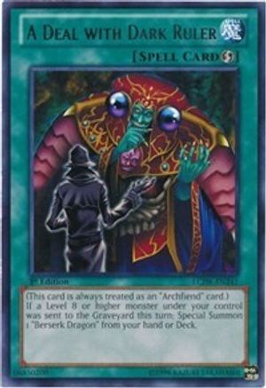 A Deal with Dark Ruler (LCJW-EN241) - Legendary Collection 4: Joey's World 1st Edition