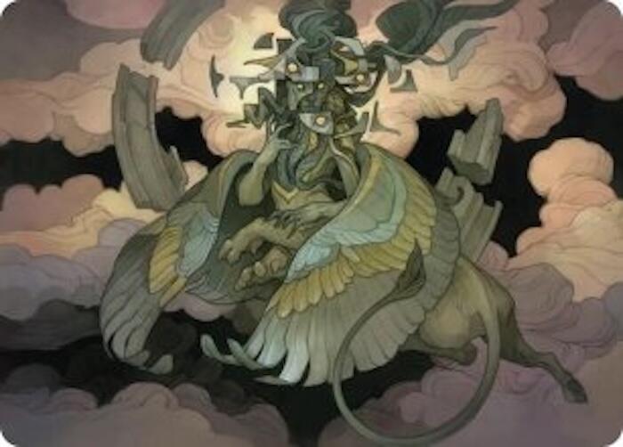 Sphinx of False Conclusions Art Card (7) [Art Series: Reality Fracture]