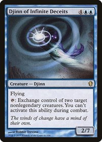 Djinn of Infinite Deceits (41) [Commander 2013]