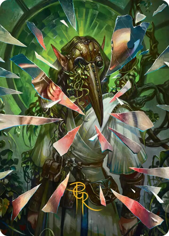 Simulacrum Shaper Art Card (Gold-Stamped Signature) (38) [Art Series: Reality Fracture]