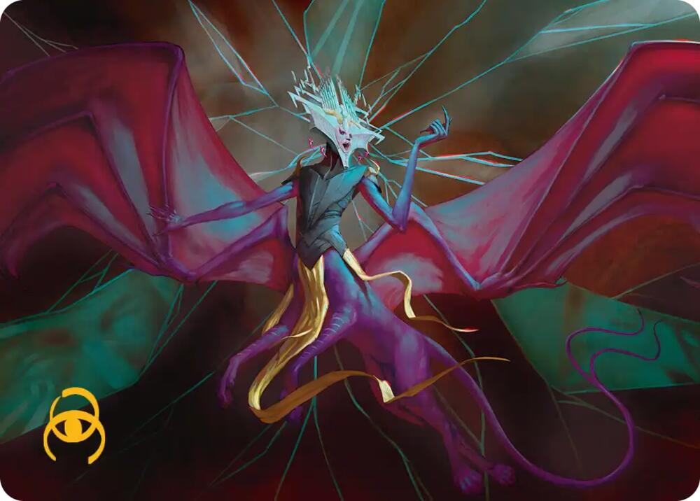Ingris Stingerquill Art Card (Gold-Stamped Signature) (42) [Art Series: Reality Fracture]