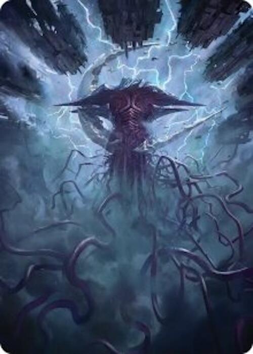Emrakul, the Exigent Doom Art Card (1) [Art Series: Reality Fracture]