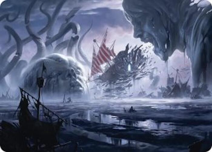 Shipwreck Marsh Art Card (31) [Art Series: Reality Fracture]