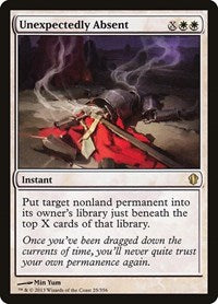Unexpectedly Absent (25) [Commander 2013]