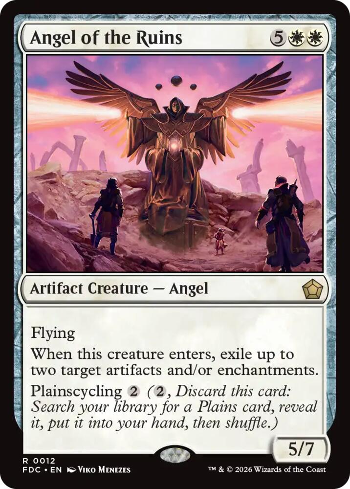 Angel of the Ruins (12) [Commander: Foundations]