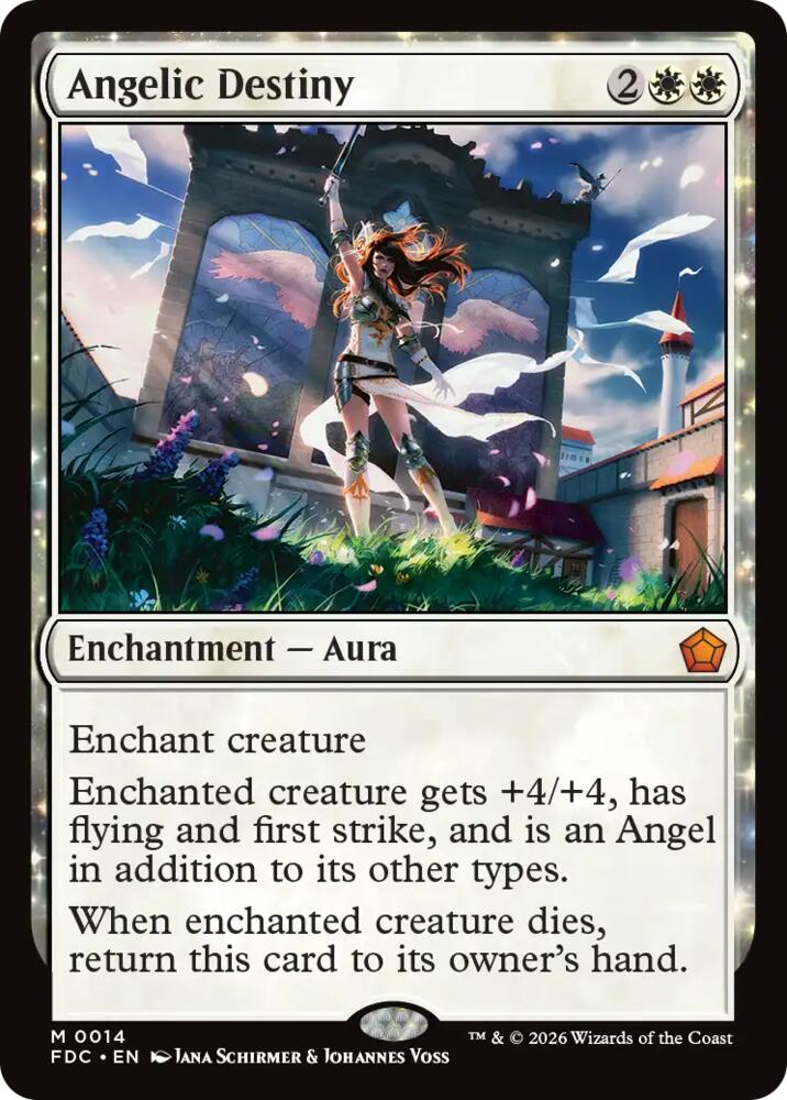 Angelic Destiny (14) [Commander: Foundations]