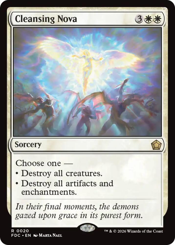 Cleansing Nova (20) [Commander: Foundations]