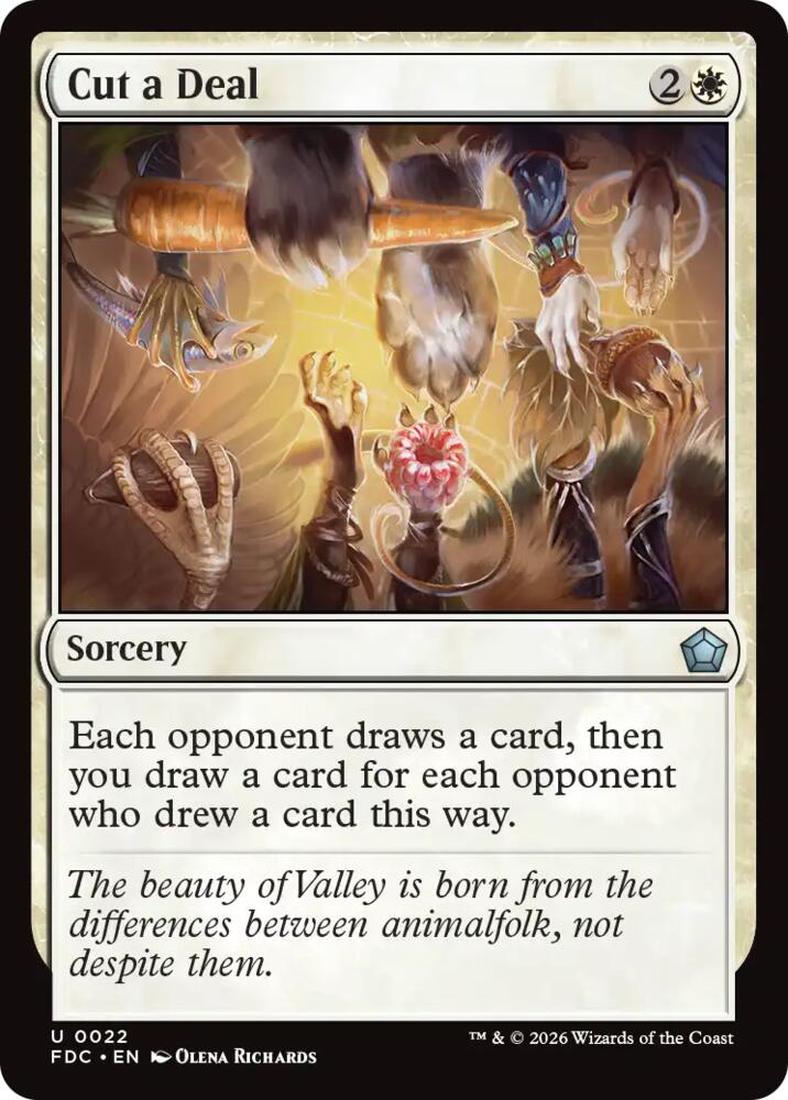 Cut a Deal (22) [Commander: Foundations]
