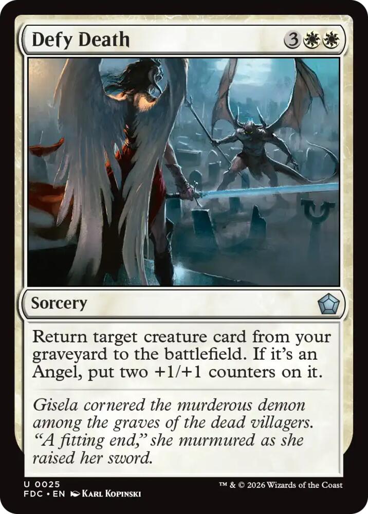 Defy Death (25) [Commander: Foundations]