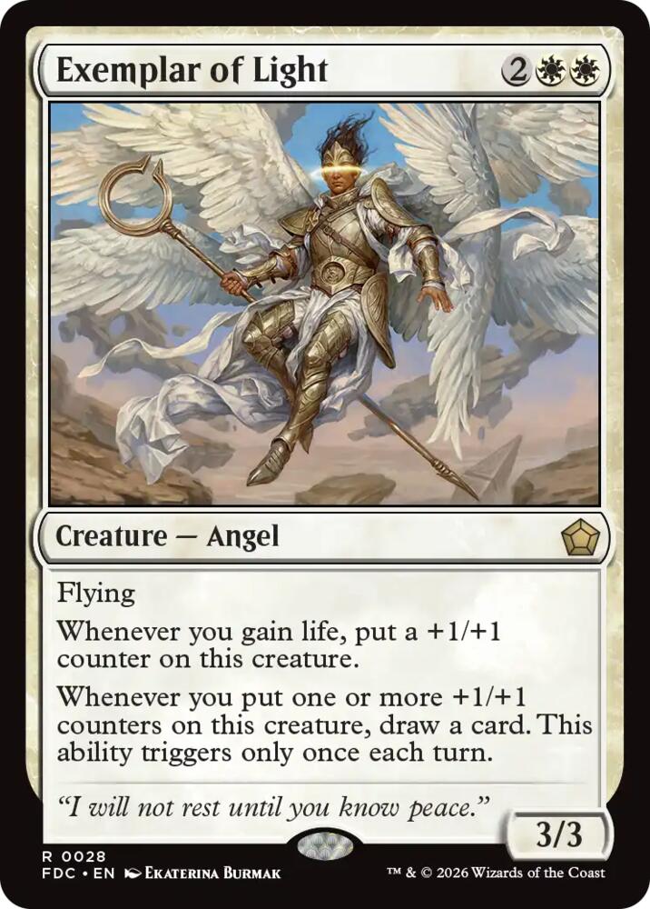 Exemplar of Light (28) [Commander: Foundations]