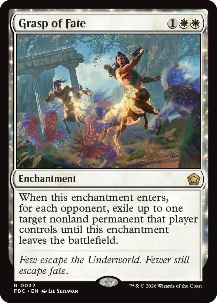 Grasp of Fate (32) [Commander: Foundations]