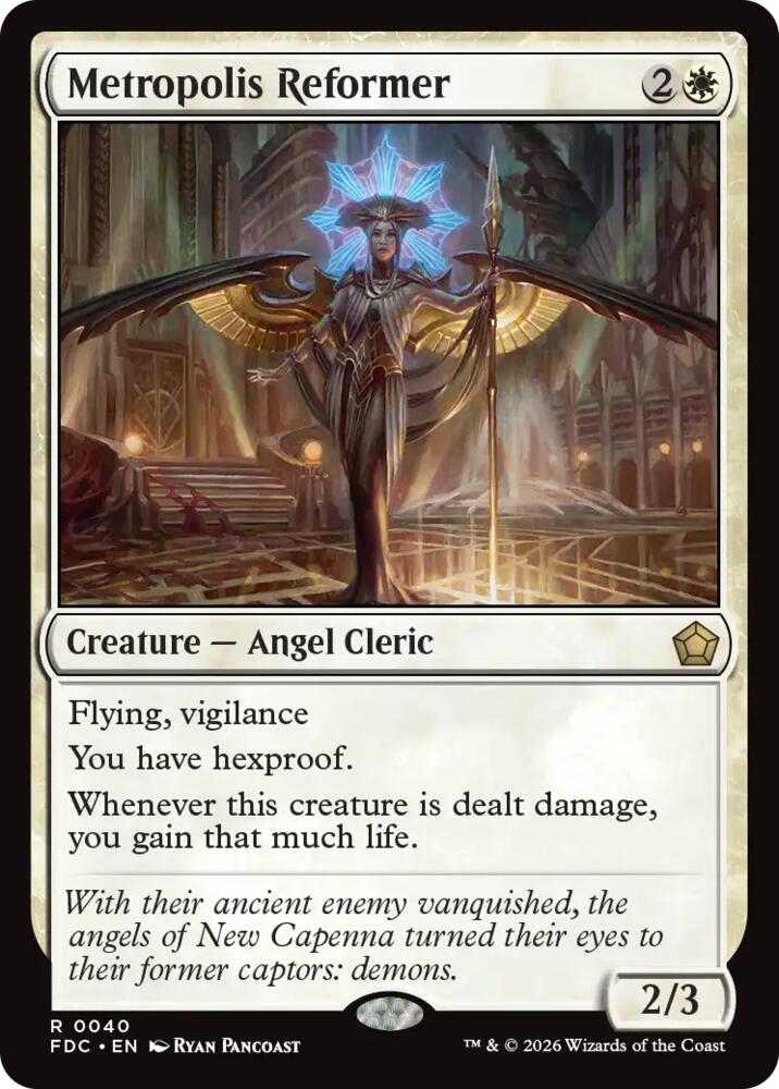 Metropolis Reformer (40) [Commander: Foundations]