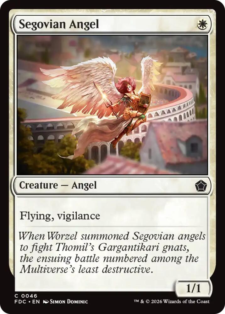 Segovian Angel (46) [Commander: Foundations]