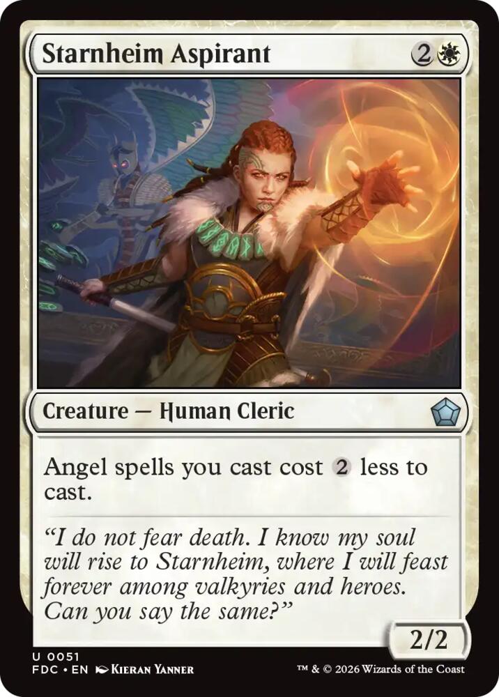 Starnheim Aspirant (51) [Commander: Foundations]