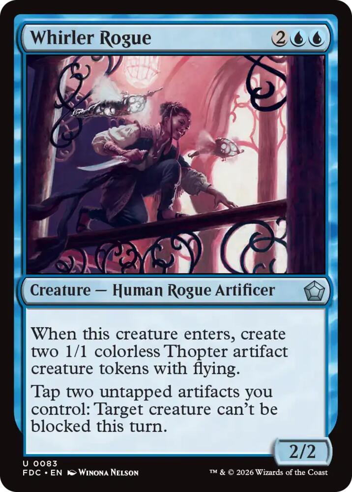 Whirler Rogue (83) [Commander: Foundations]