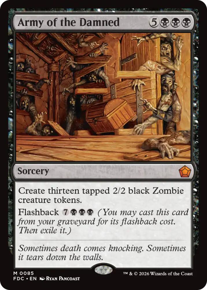 Army of the Damned (85) [Commander: Foundations]