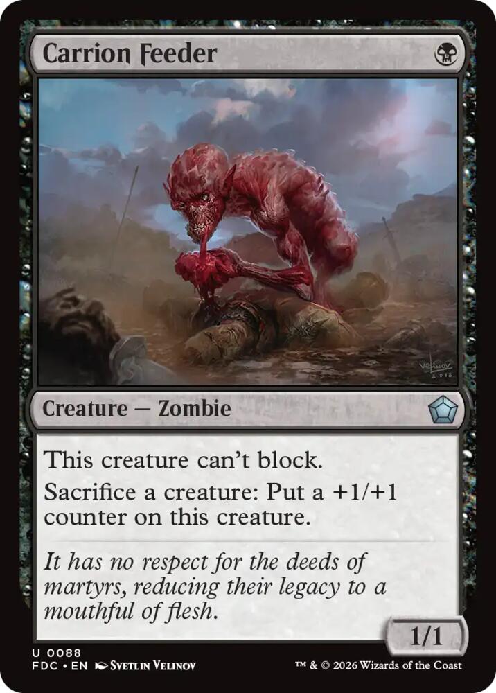 Carrion Feeder (88) [Commander: Foundations]