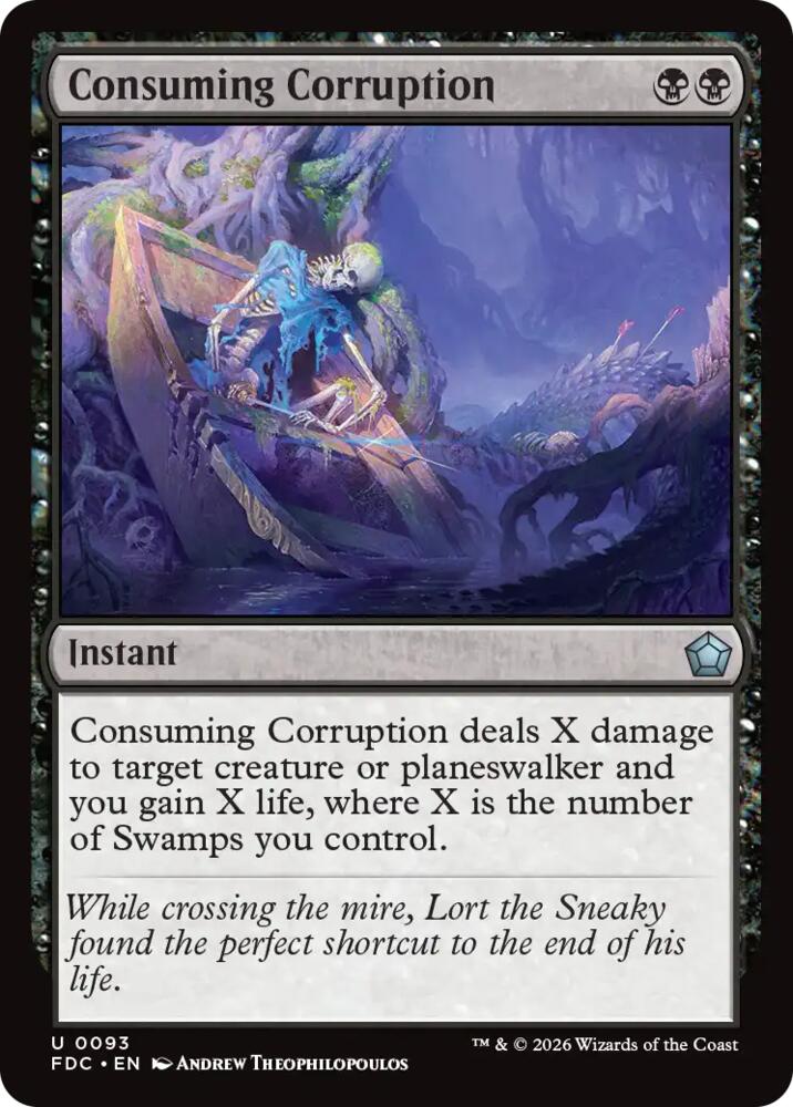 Consuming Corruption (93) [Commander: Foundations]