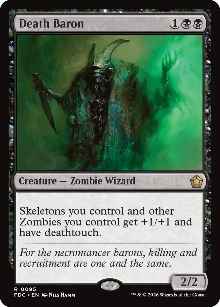 Death Baron (95) [Commander: Foundations]