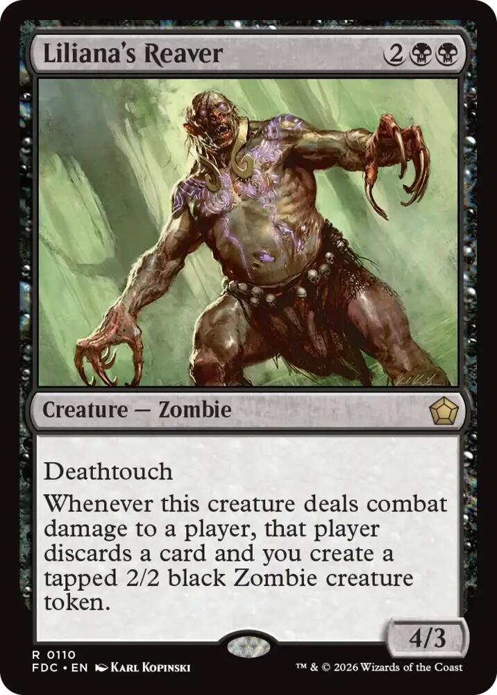 Liliana's Reaver (110) [Commander: Foundations]