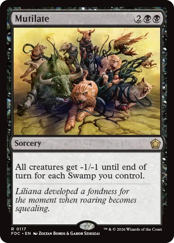 Mutilate (117) [Commander: Foundations]