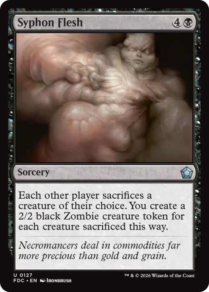 Syphon Flesh (127) [Commander: Foundations]