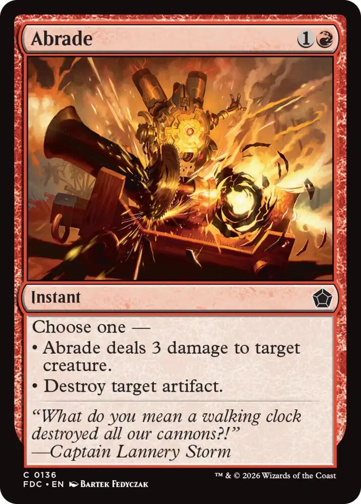 Abrade (136) [Commander: Foundations]