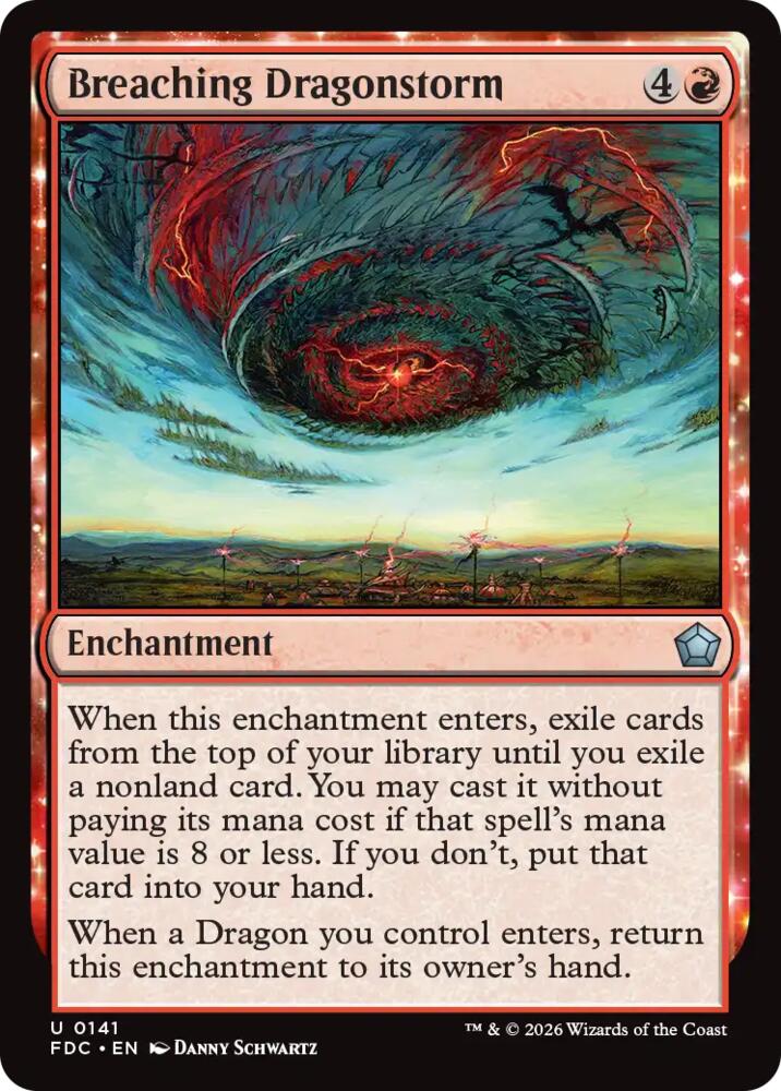 Breaching Dragonstorm (141) [Commander: Foundations]