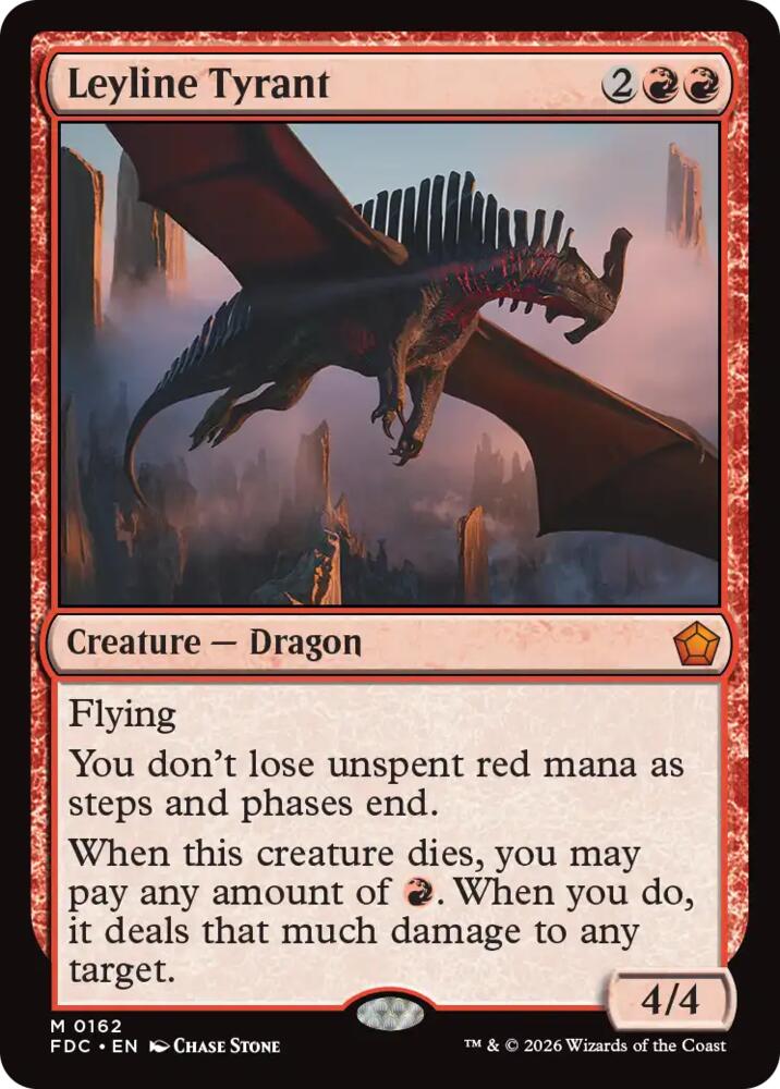 Leyline Tyrant (162) [Commander: Foundations]