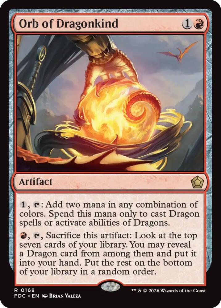 Orb of Dragonkind (168) [Commander: Foundations]