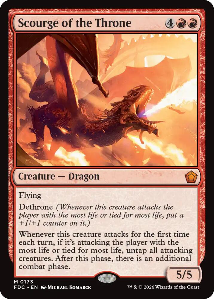 Scourge of the Throne (173) [Commander: Foundations]