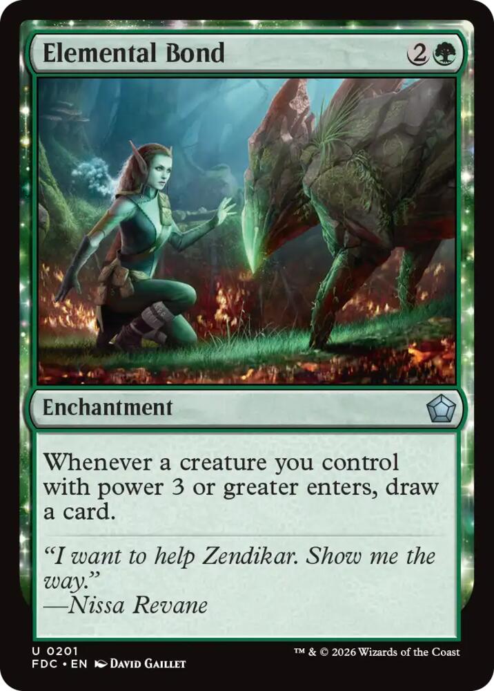 Elemental Bond (201) [Commander: Foundations]