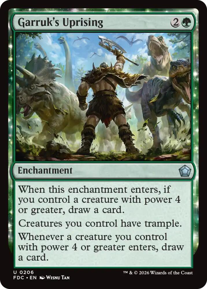 Garruk's Uprising (206) [Commander: Foundations]