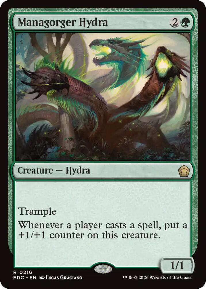 Managorger Hydra (216) [Commander: Foundations]