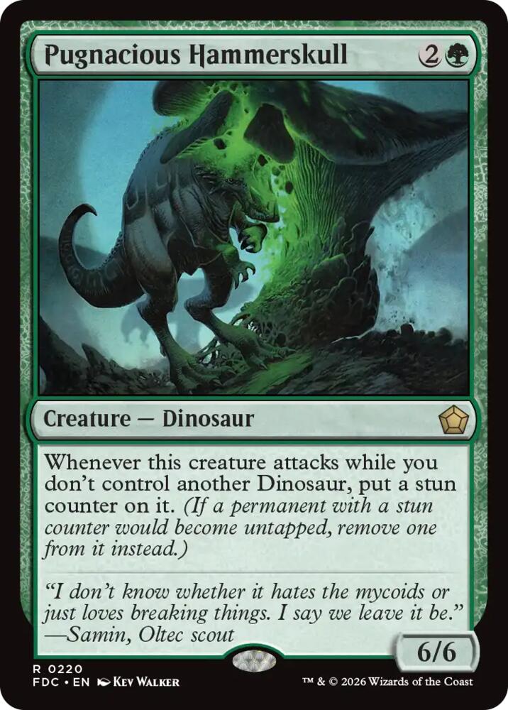 Pugnacious Hammerskull (220) [Commander: Foundations]