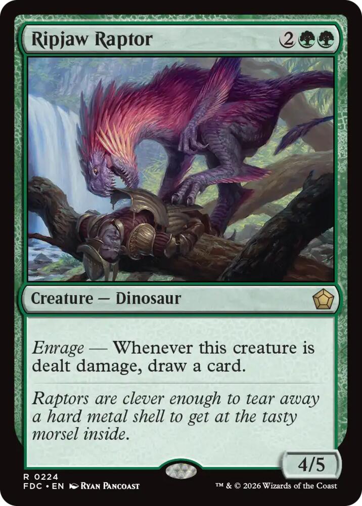Ripjaw Raptor (224) [Commander: Foundations]