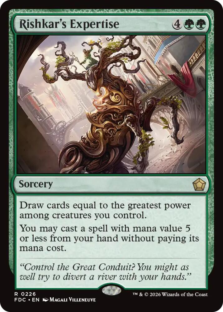 Rishkar's Expertise (226) [Commander: Foundations]