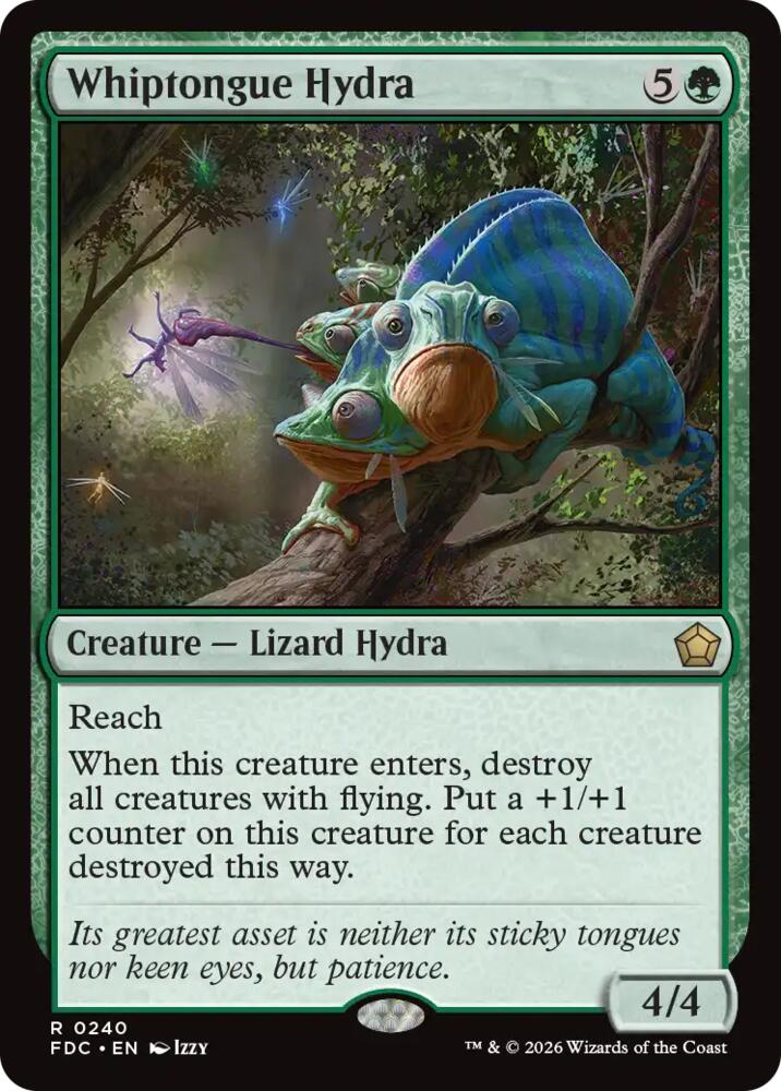 Whiptongue Hydra (240) [Commander: Foundations]