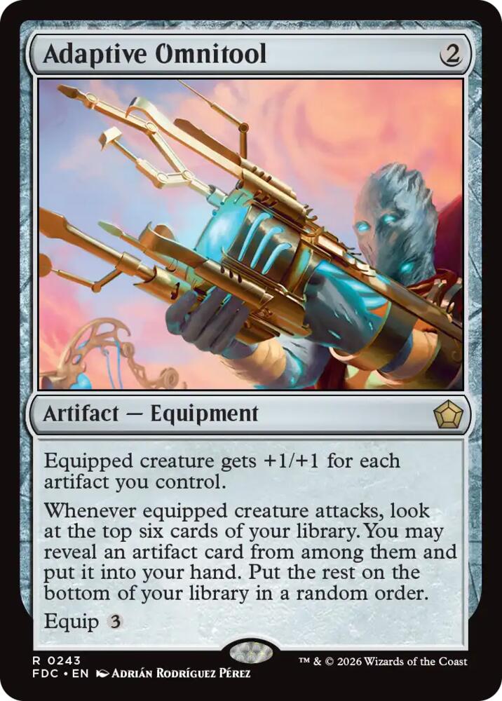 Adaptive Omnitool (243) [Commander: Foundations]